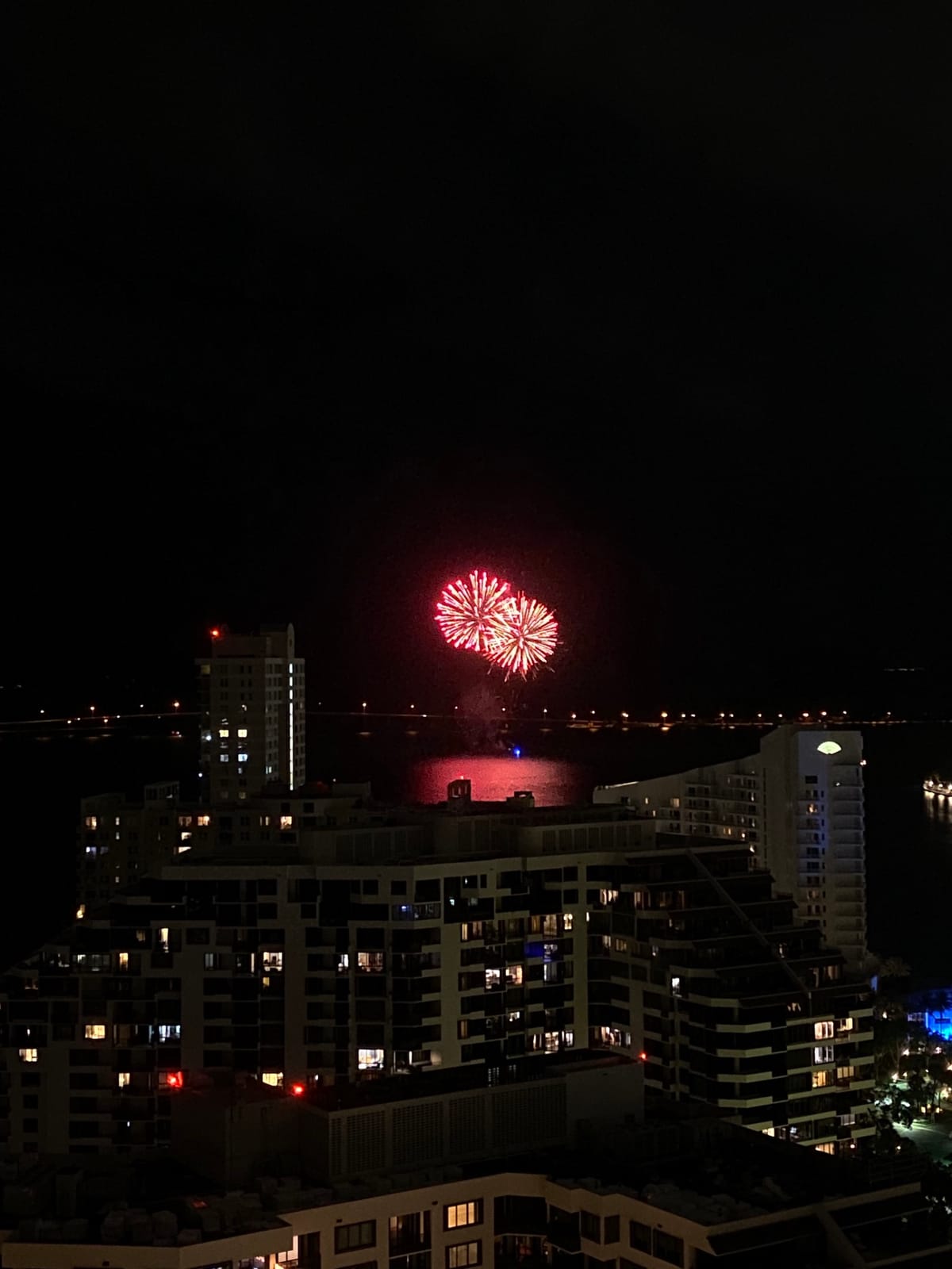Fireworks in Miami